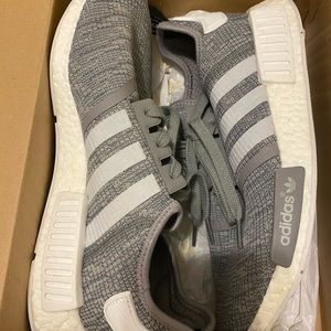 Adidas Grey and White NMDS Size 10